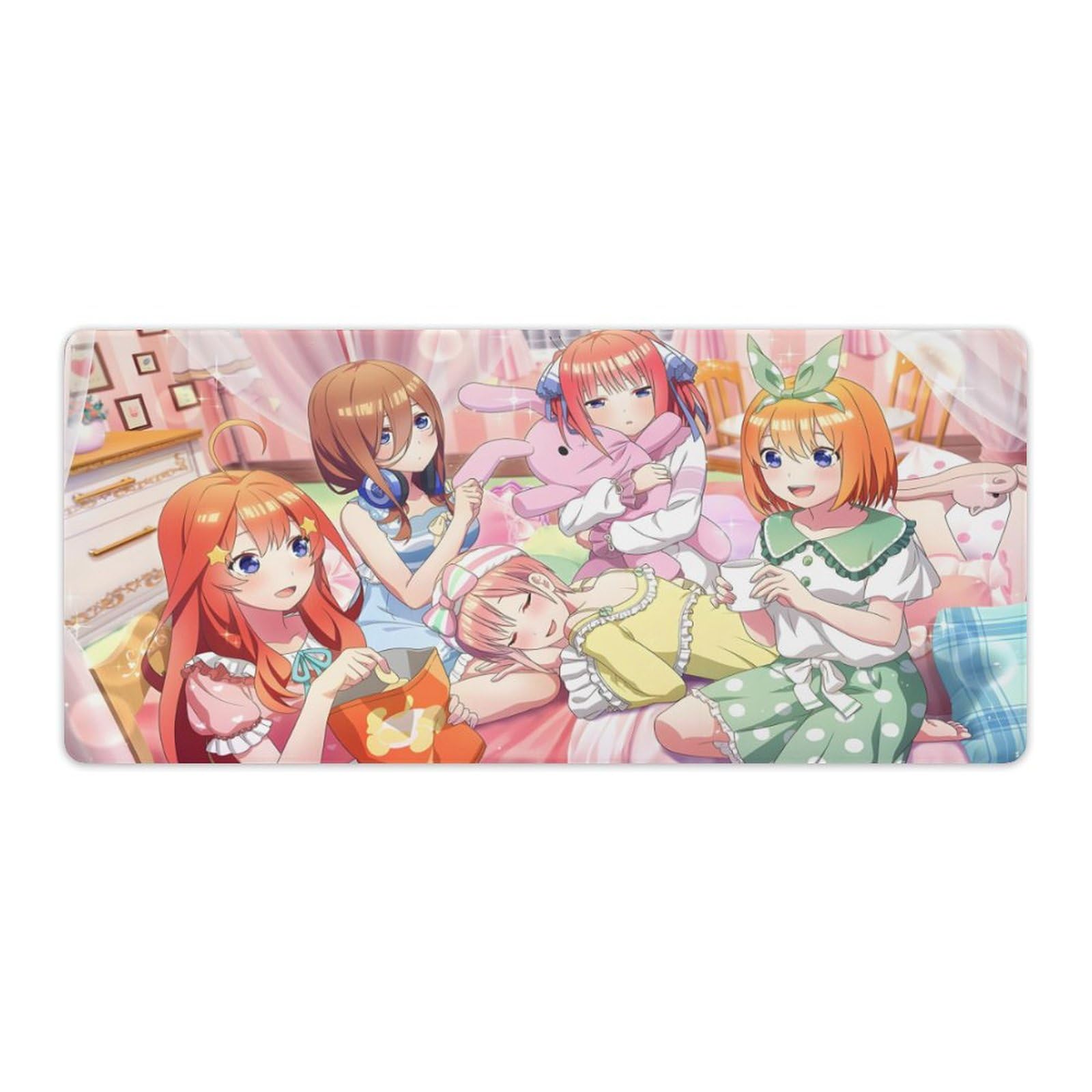 Amazon.co.jp: 五等分の花嫁 マウスパッド 大型 快適操作性 中野 一花